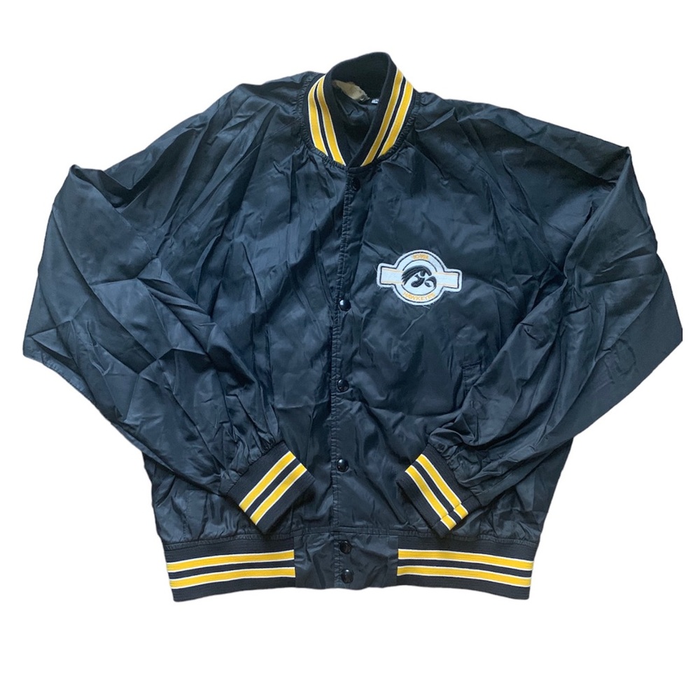 Black and Yellow Bomber Jacket